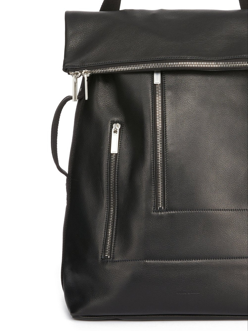Cargo leather backpack 5