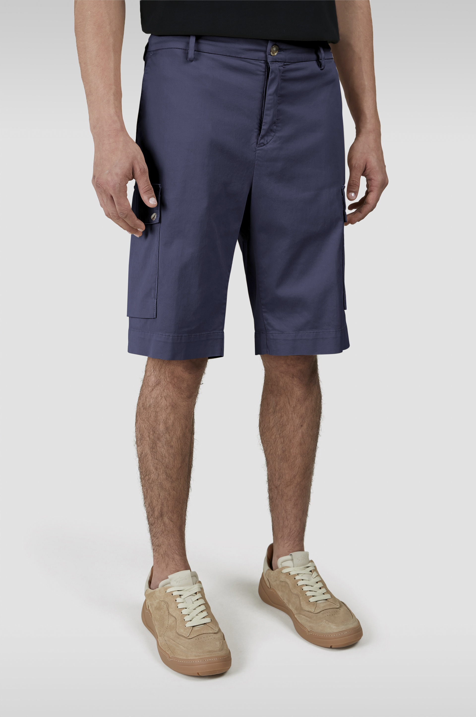 CARGO BERMUDA IN COTTON CHINO TENCEL - 6