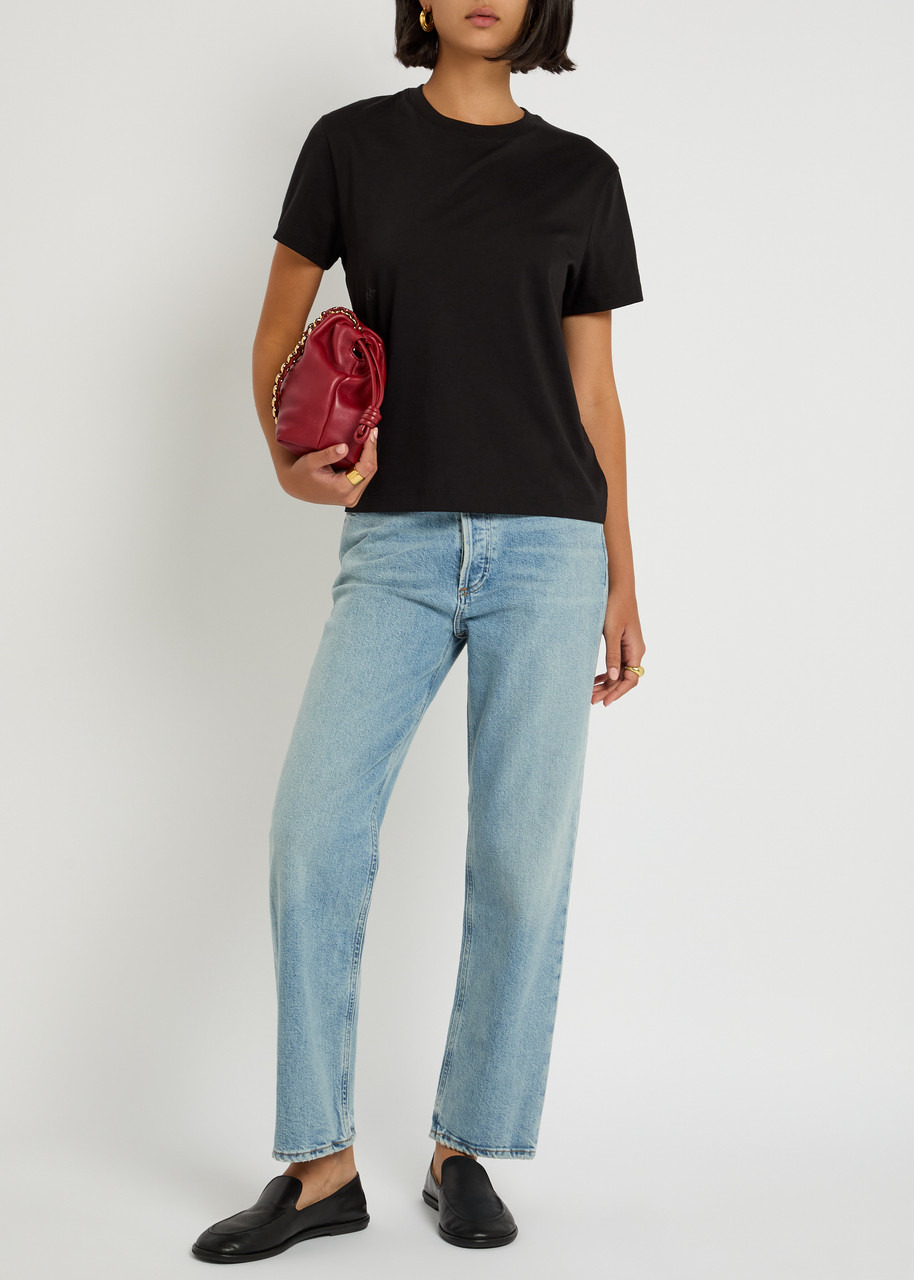Vince Crew Neck Pima Cotton T-shirt - 4