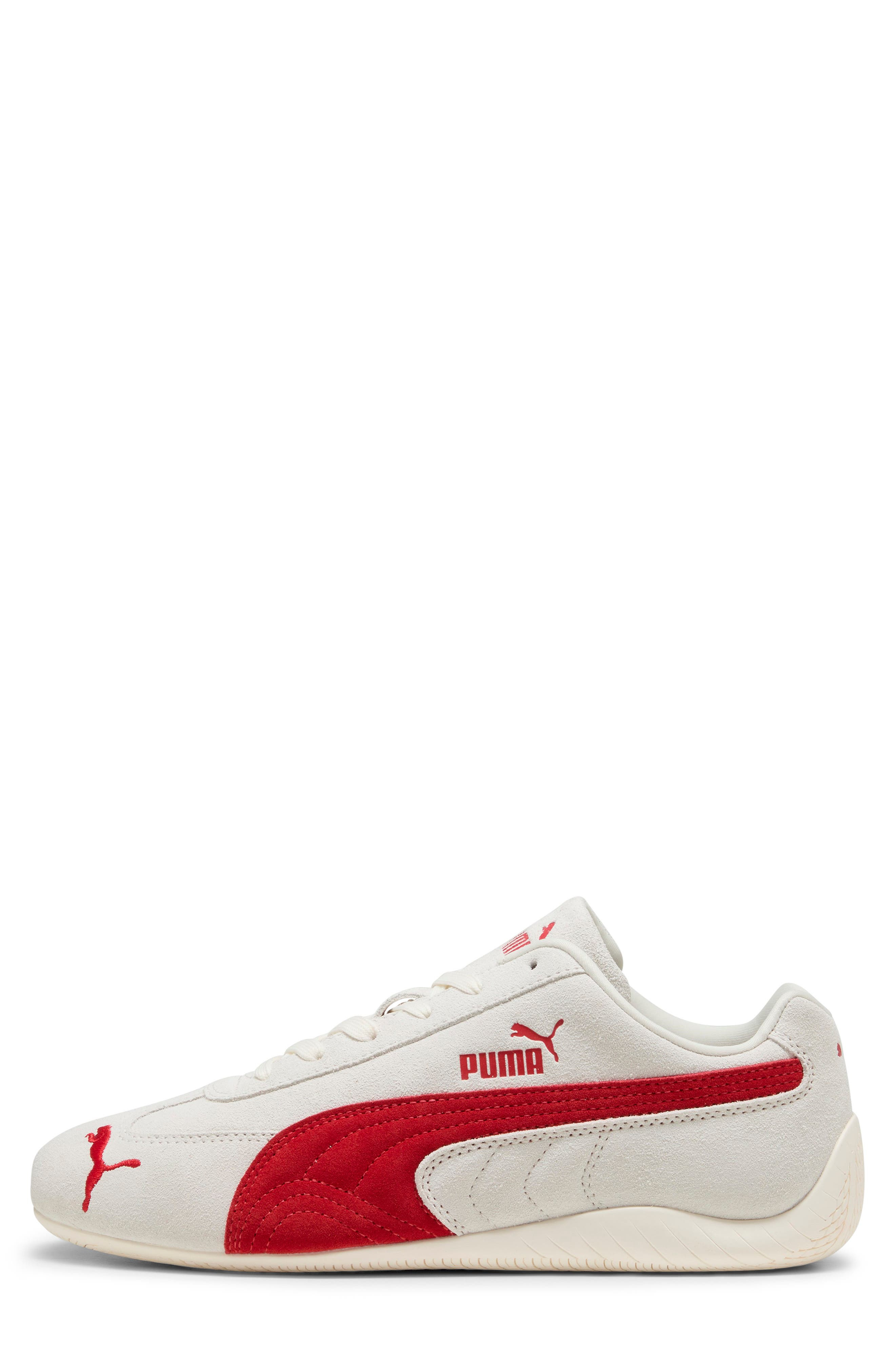PUMA Speedcat OG Sneaker in Vapor Gray/For All Time Red at Nordstrom - 6