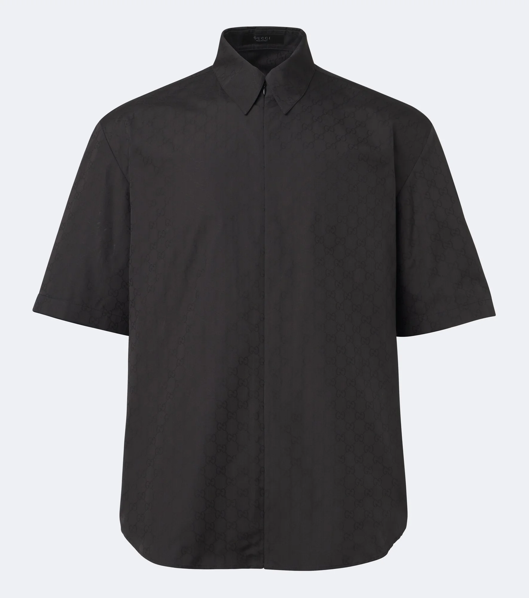 GG cotton poplin shirt - 1