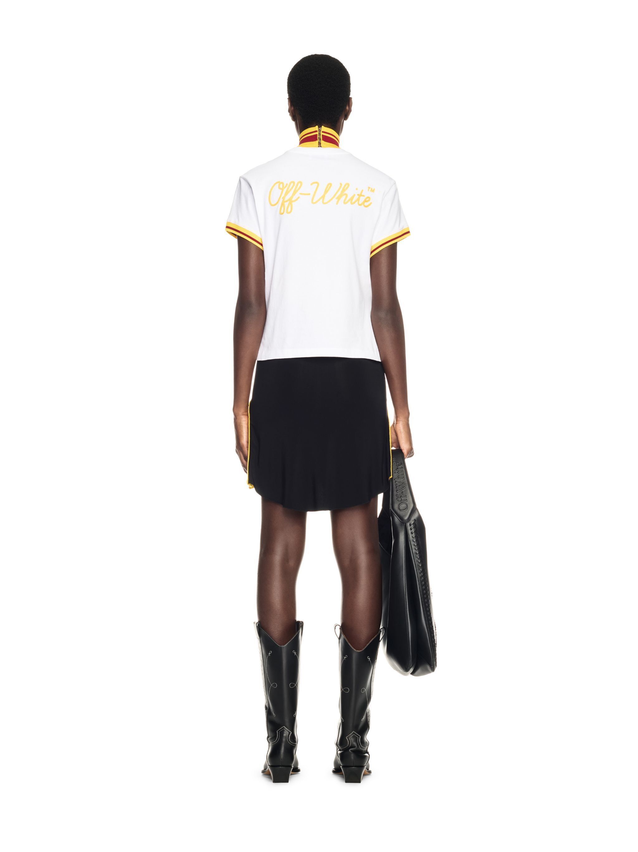 White College Fitted Tee - 4