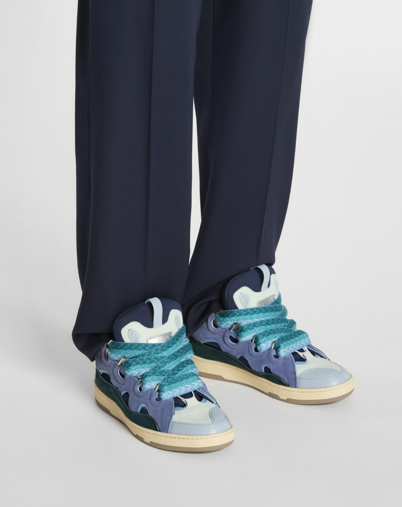 Lanvin LEATHER CURB SNEAKERS outlook