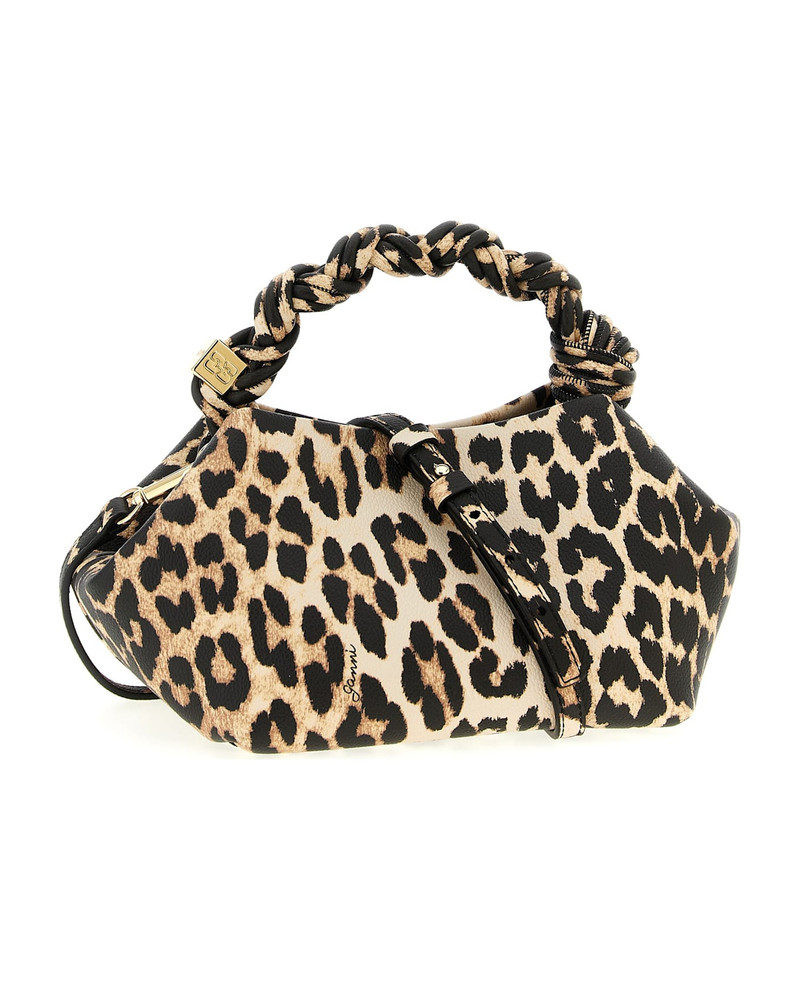GANNI 'small Bou Bag Leopard' Handbag outlook