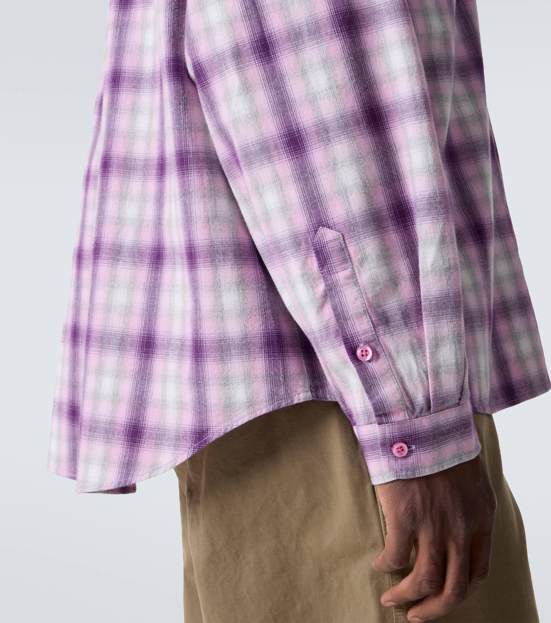 Checked cotton shirt - 6