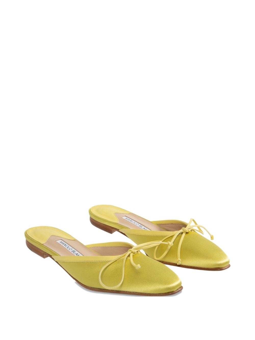 satin mules - 2
