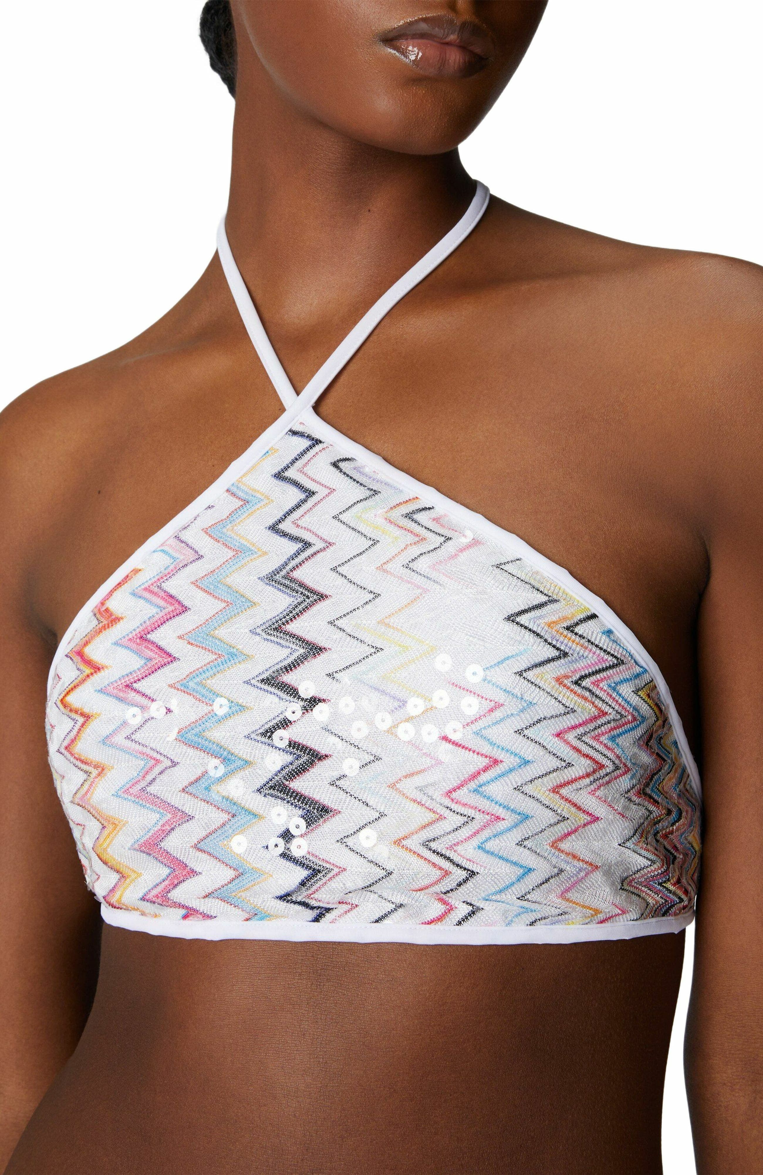 Missoni Bikini With Halter Neck And Sequins in Multicoloured at Nordstrom - 3