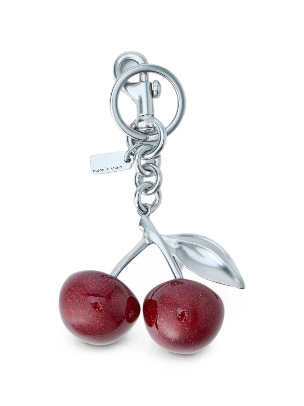 cherry charm keyring - 1
