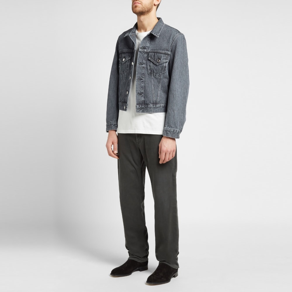 Helmut Lang Mid Stone Denim Trucker Jacket - 5