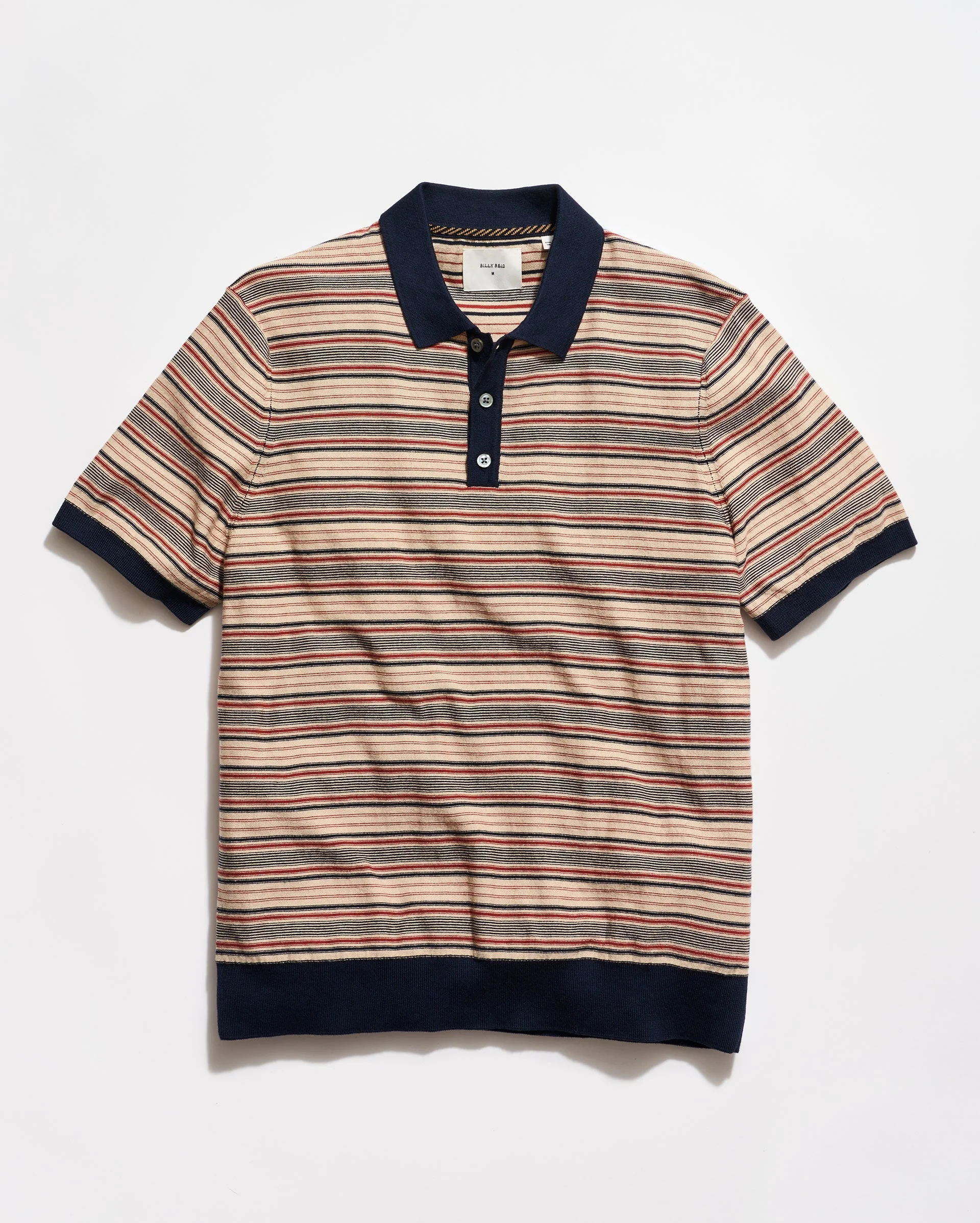 Vintage Stripe Sweater Polo - 1