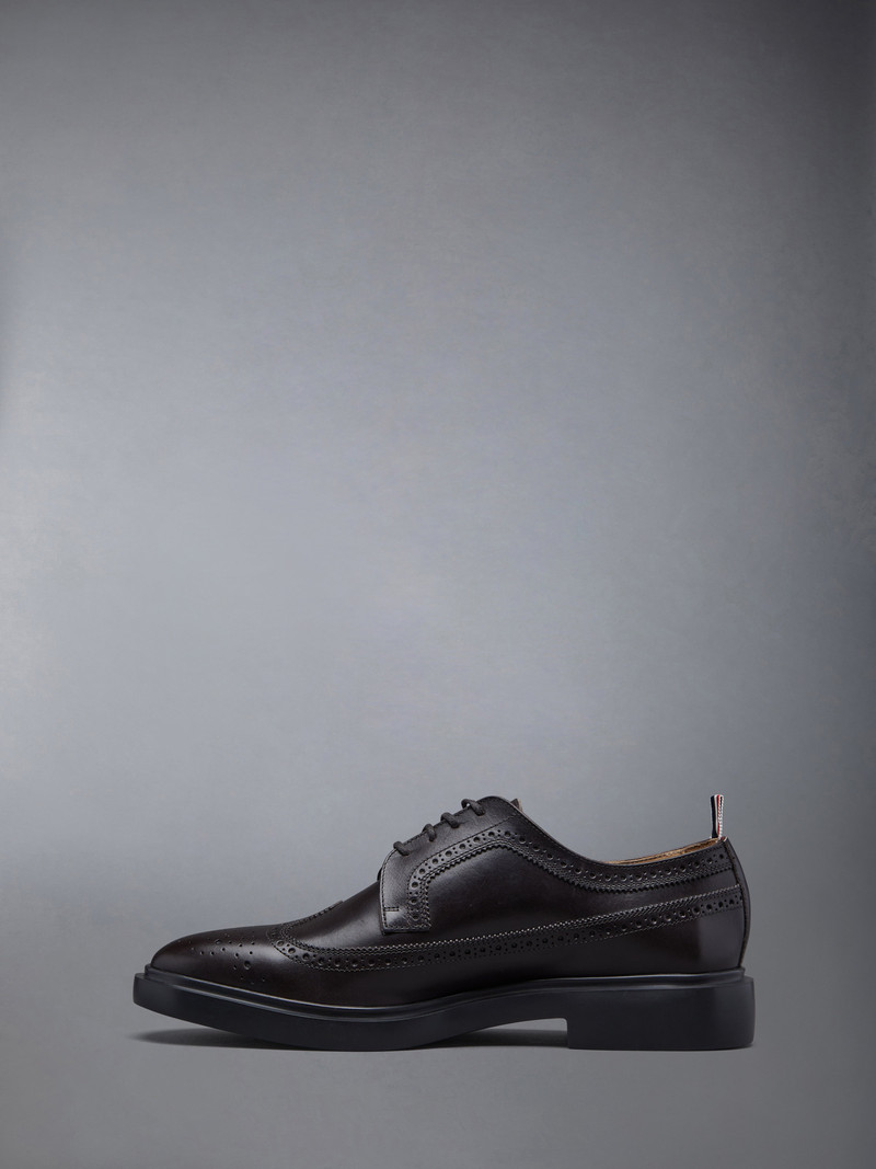 Thom Browne BOX CALF LIGHTWEIGHT RUBBER SOLE LONGWING BROGUES outlook