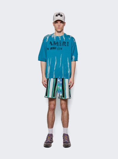 AMIRI Baja Tie Dye Shorts Green outlook