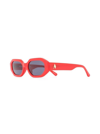 THE ATTICO Irene rectangular-frame sunglasses outlook