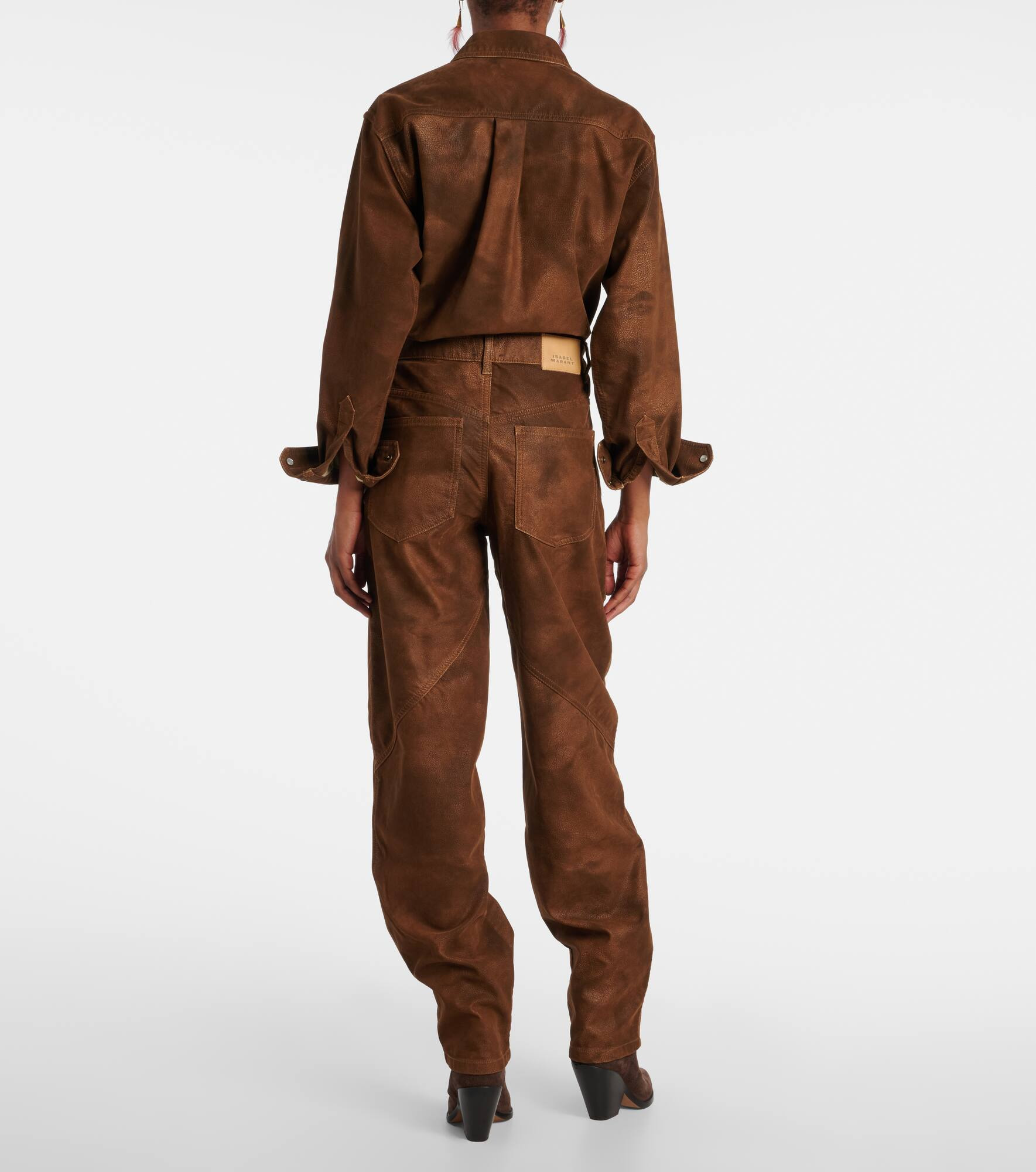 Kelvina faux leather pants - 3