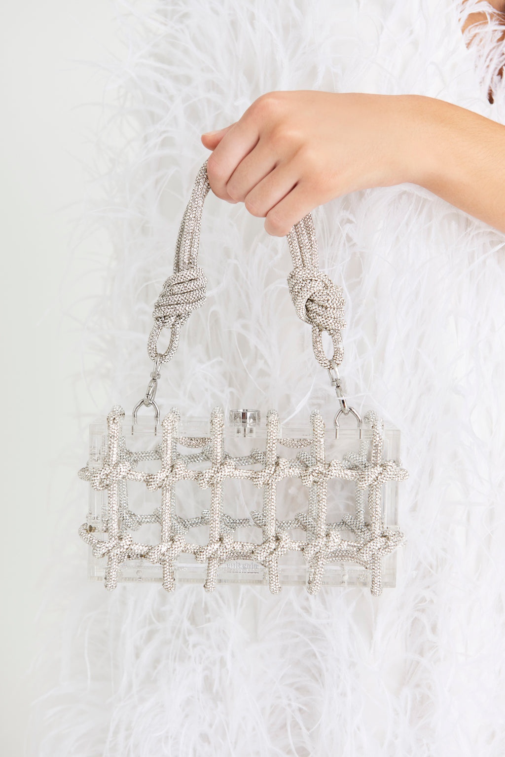 BESS RHINESTONE SHOULDER BAG - 4