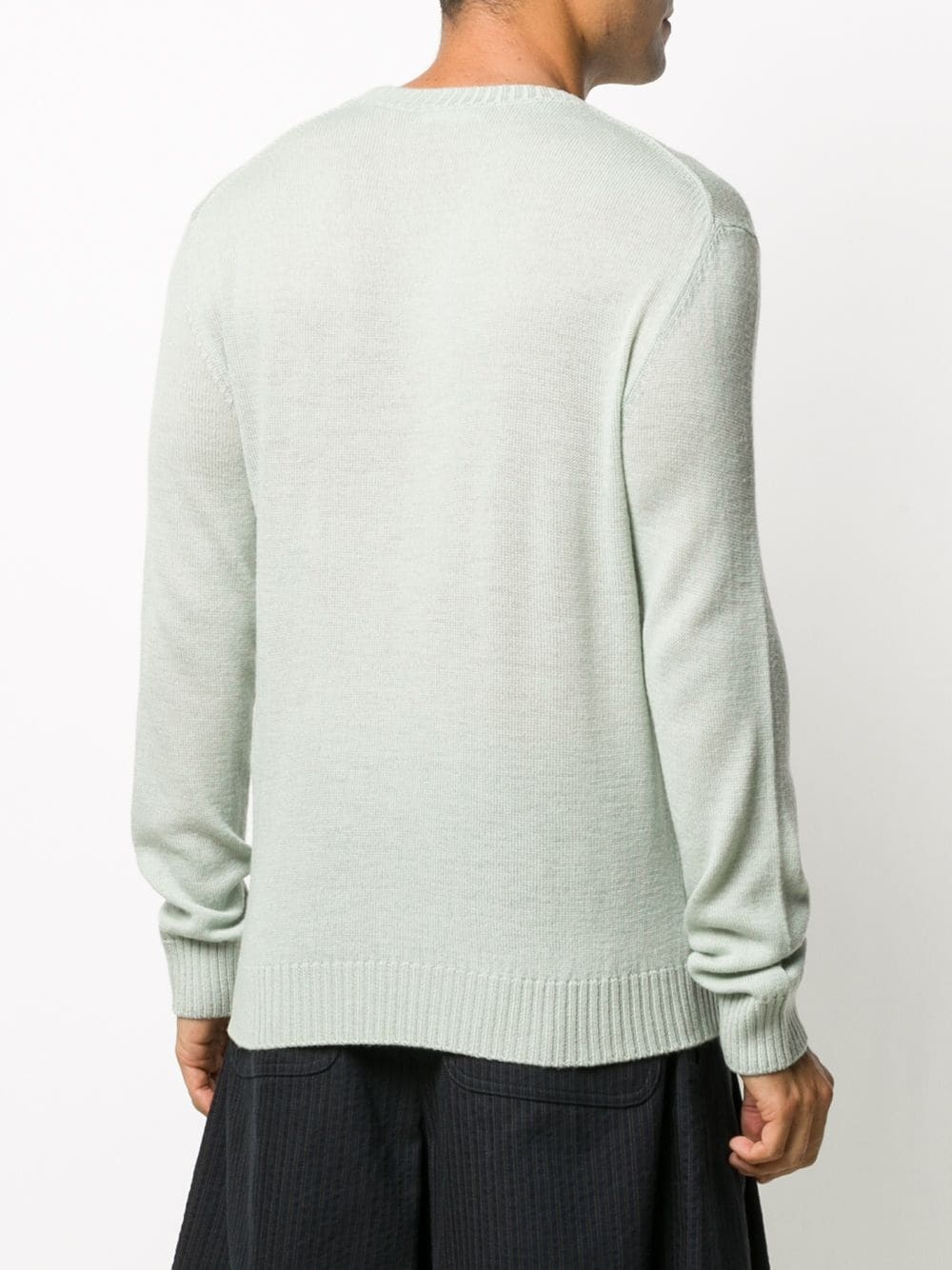 crew neck wool jumper  - 4