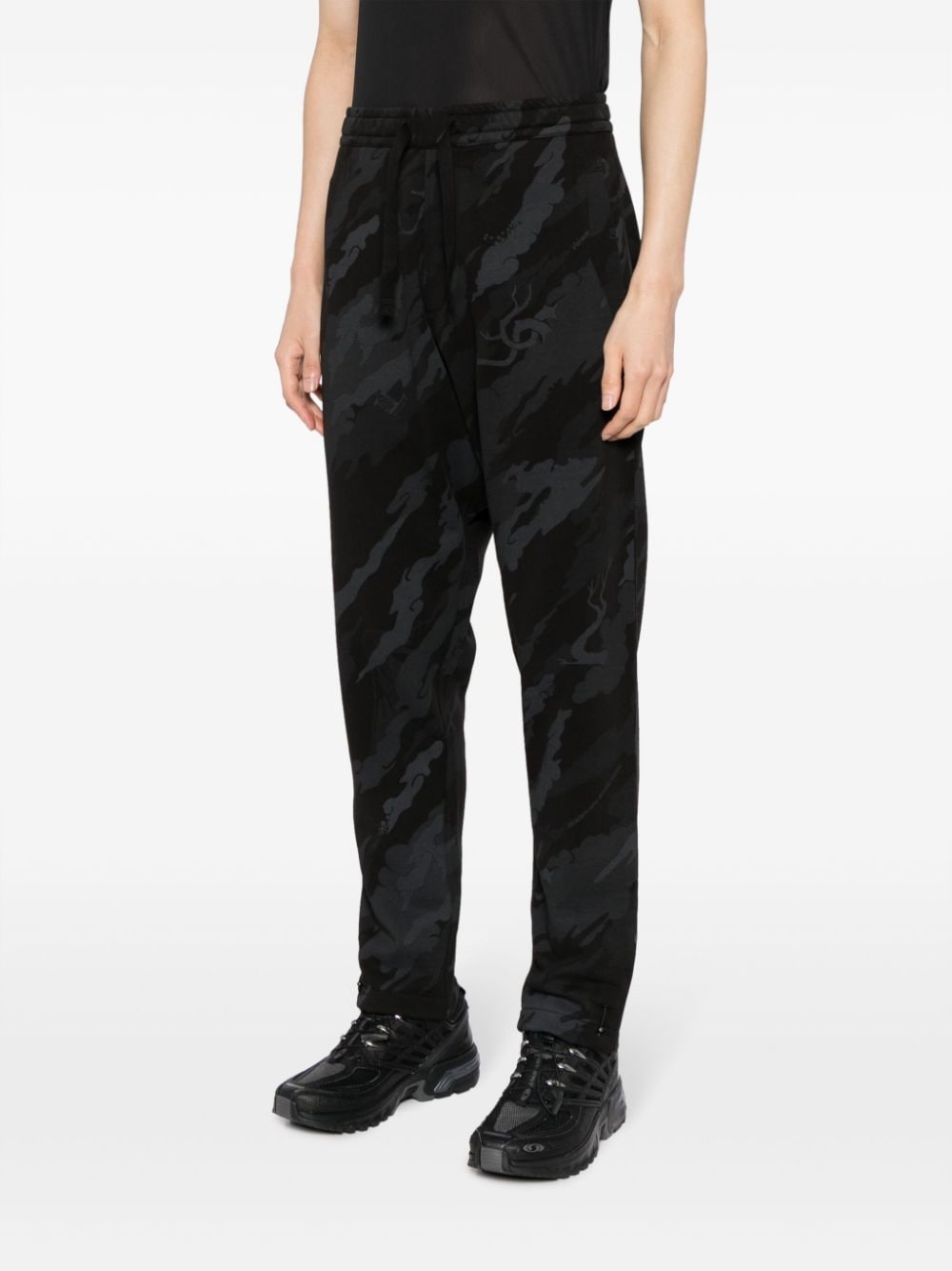 4519 Camo Shinobi organic cotton track trousers - 3