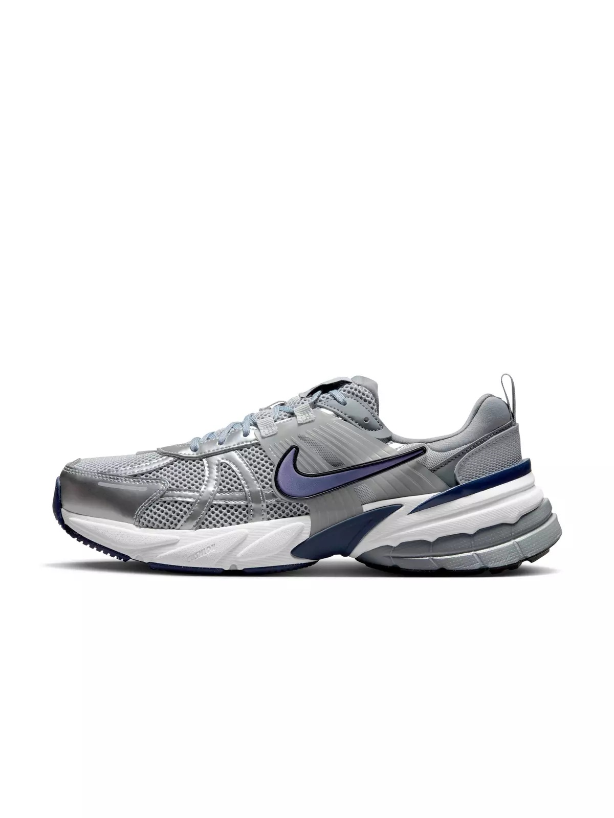 V2K Run "Wolf Grey/Cool Grey/White/Midnight Navy" Men's Shoe - 2