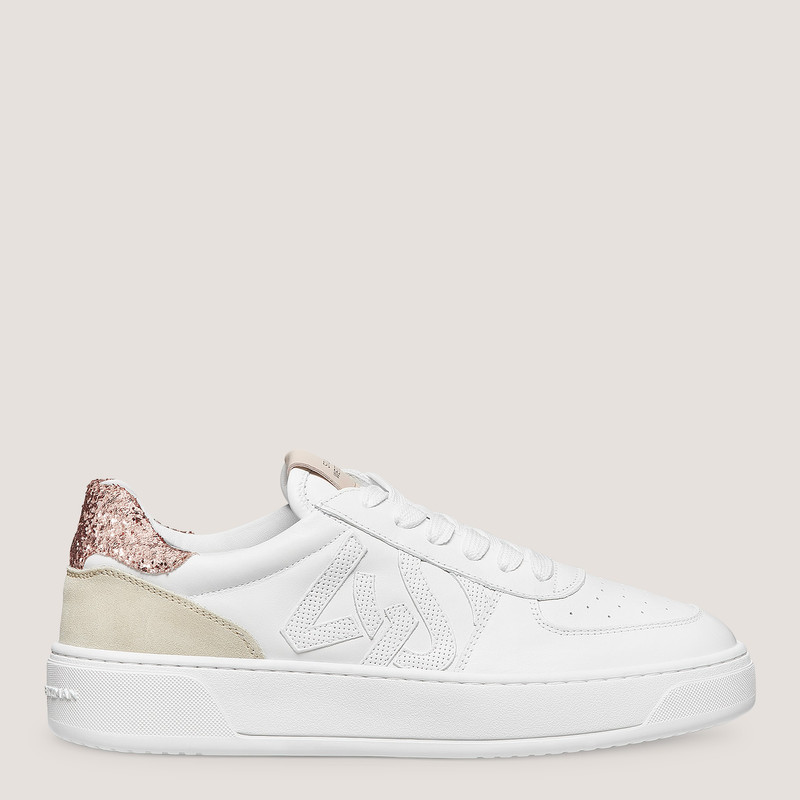 SW COURTSIDE MONOGRAM SNEAKER 1