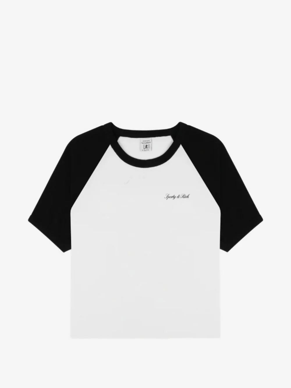 logo-print raglan-sleeve T-shirt - 1