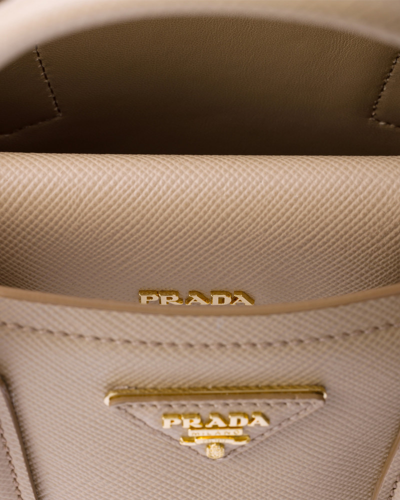 Prada Double small Saffiano leather bag 5