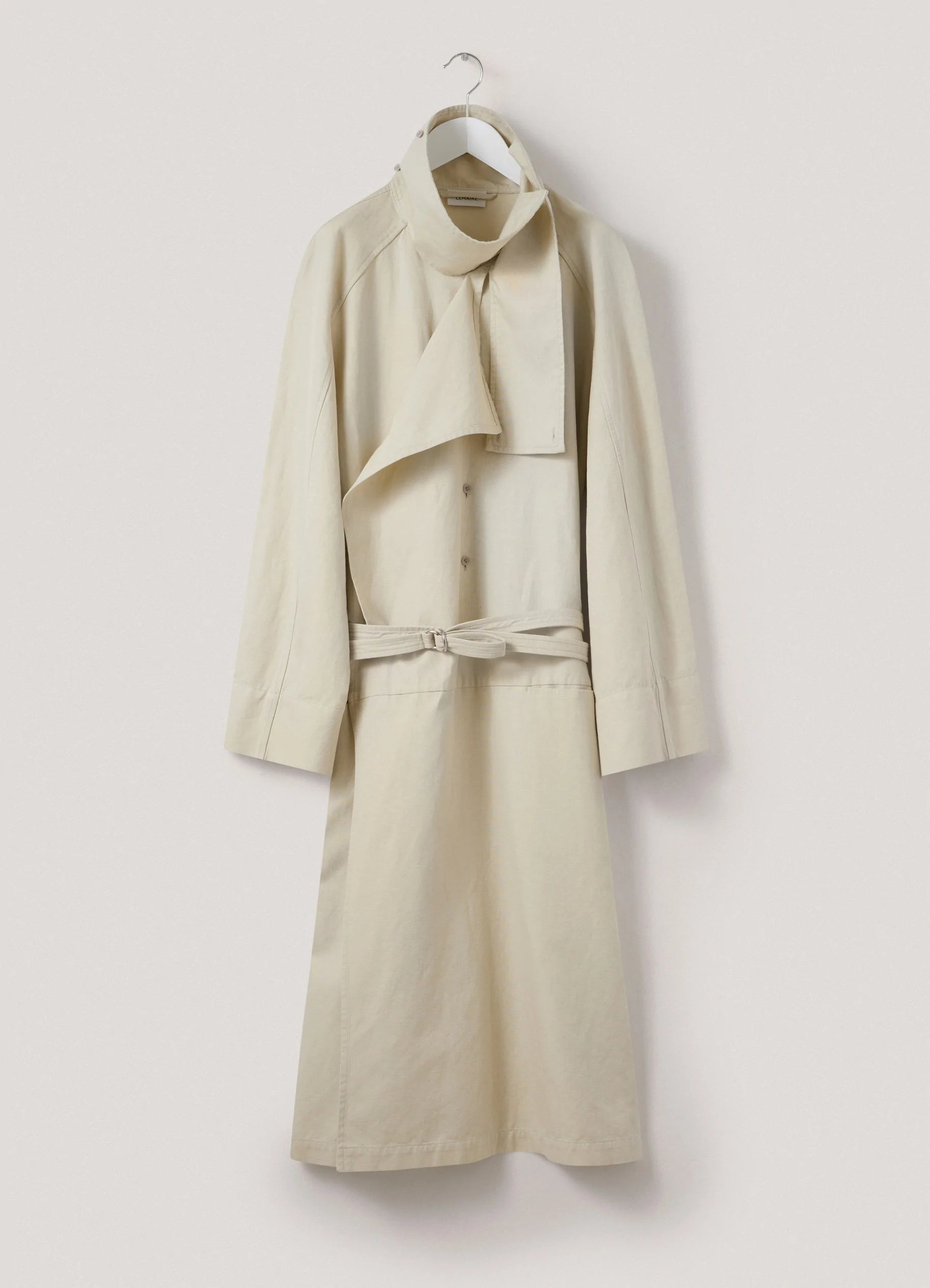 ASYMETRIC DRESS COAT
COTTON LINEN - 1