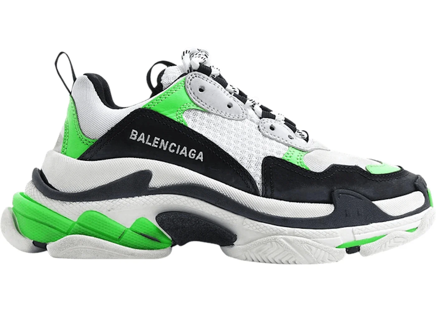 Balenciaga Triple S Green (Women's) - 1