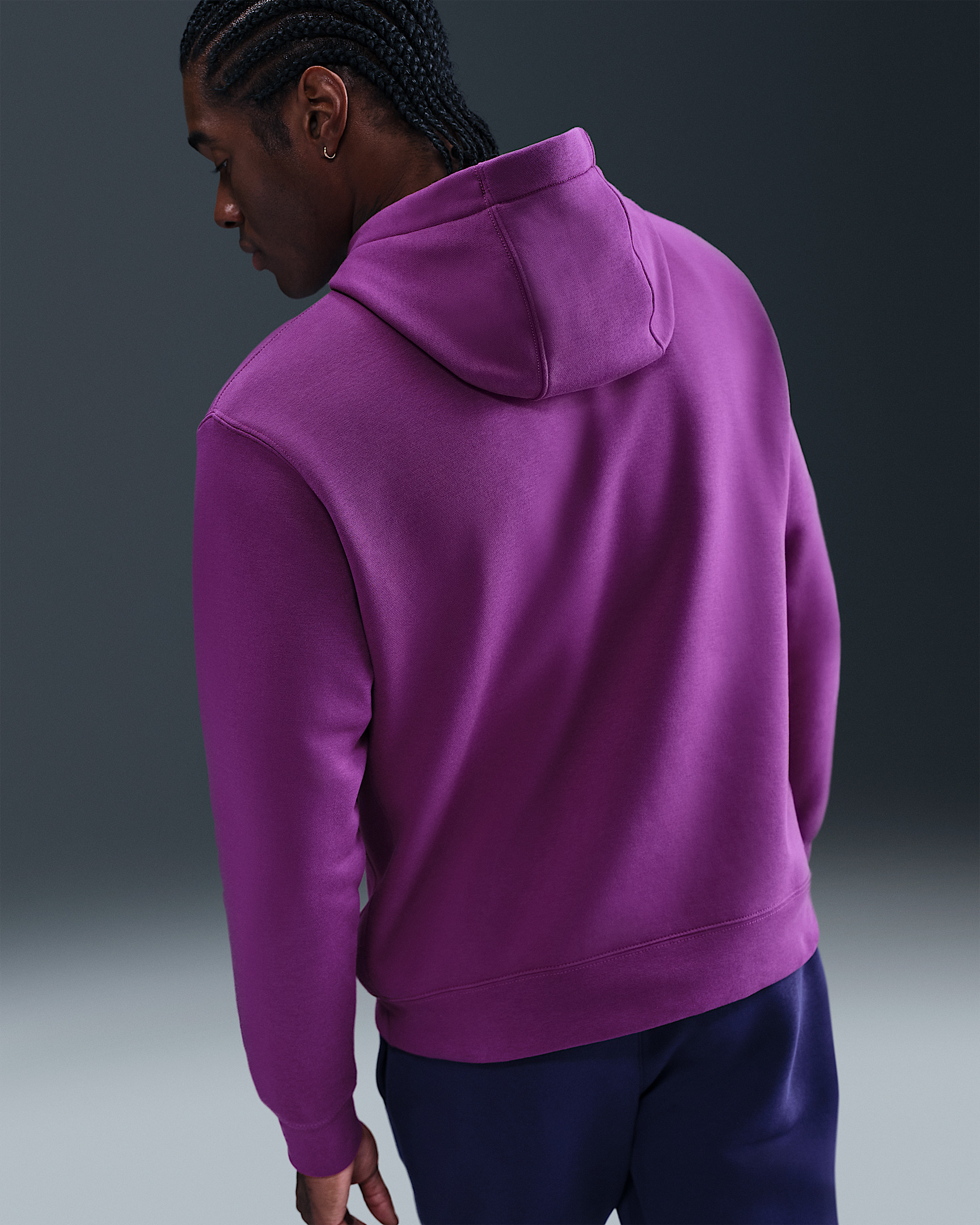 FC Barcelona Club Men's Nike Soccer Pullover Hoodie - 2