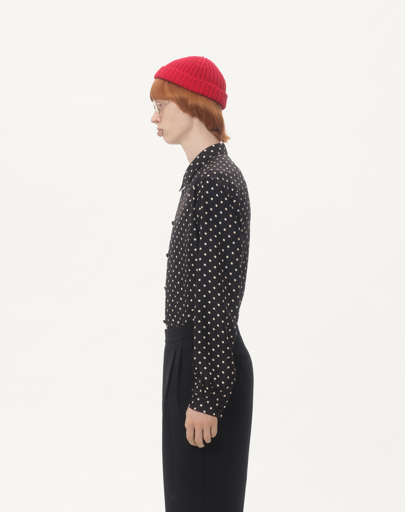 SILK TWILL SHIRT WITH PLUSDEPOIS PRINT 7
