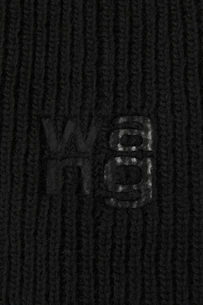Alexander Wang Logo balaclava in compact deboss outlook