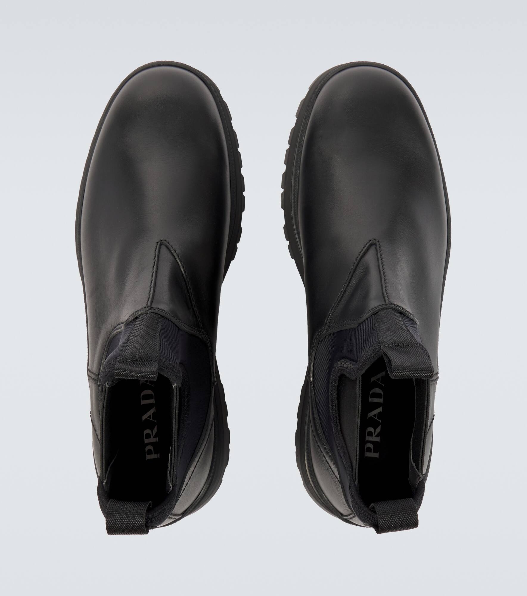 Leather Chelsea boots - 4
