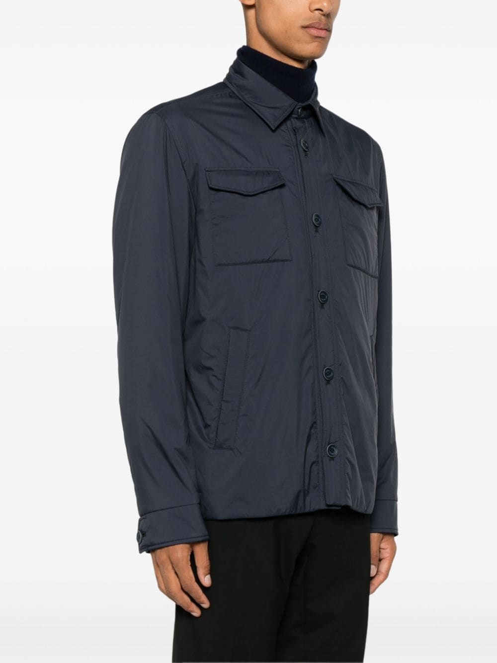 logo-plaque jacket - 3