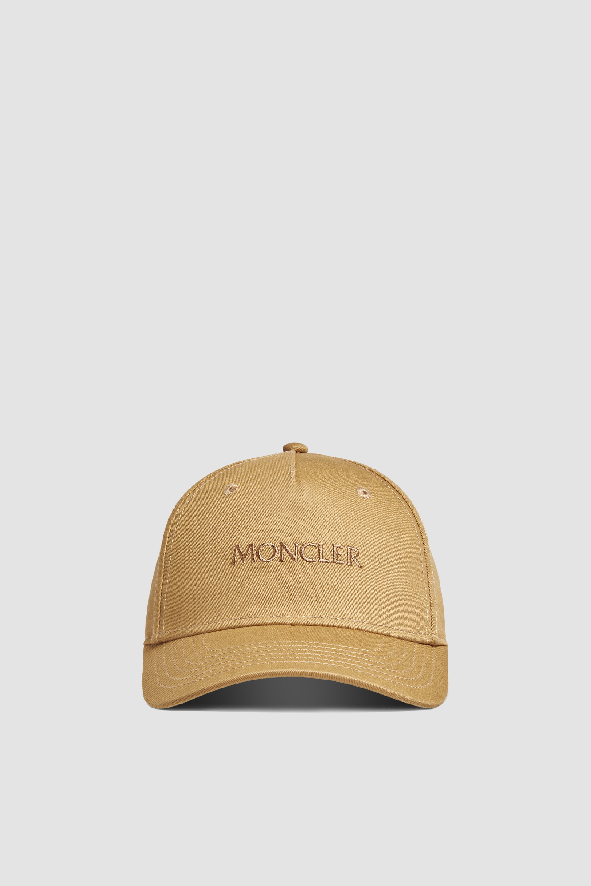 Embroidered Logo Gabardine Baseball Cap - 1