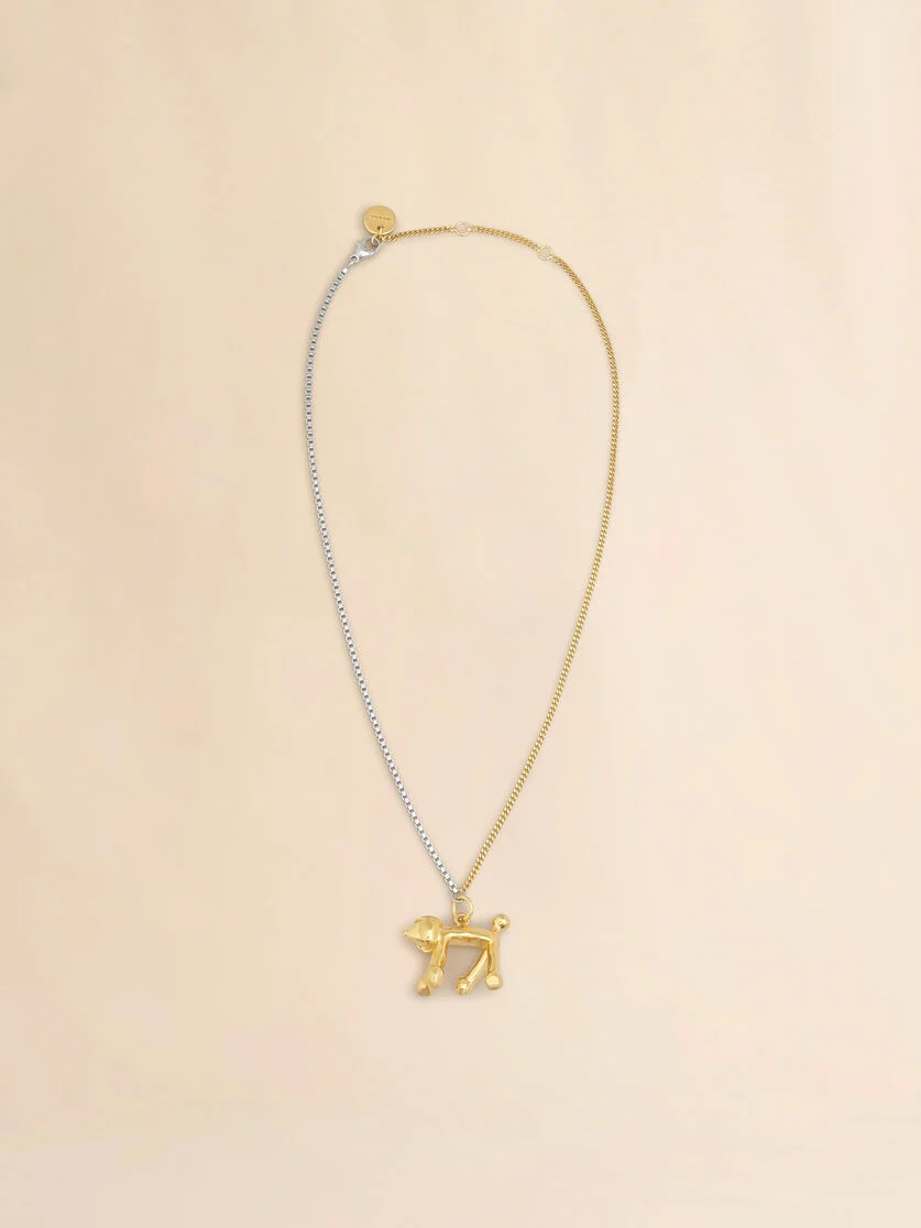 MARNI ZOO POODLE NECKLACE - 1