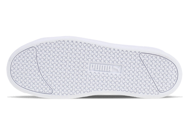 (WMNS) PUMA Smash Platform Classic Skateboarding Shoes Silver 366927-01 - 4