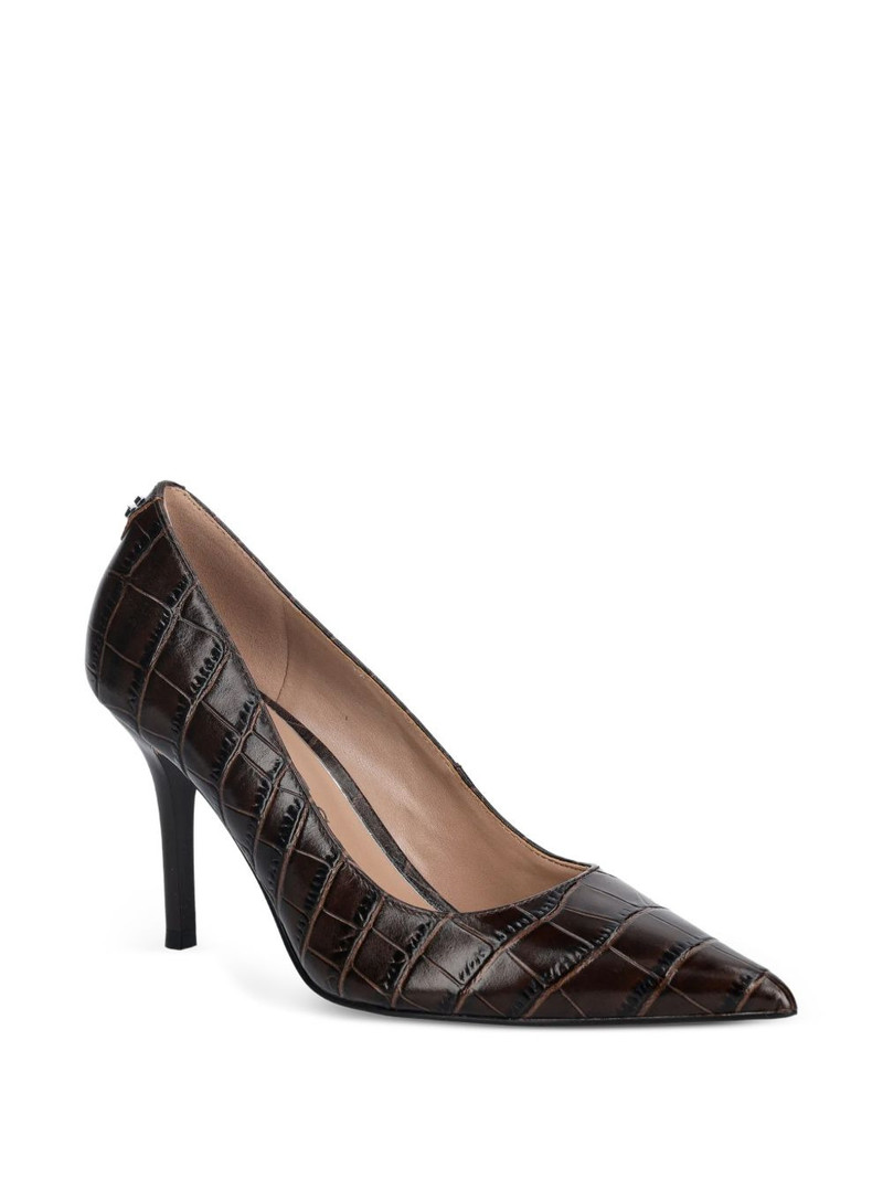 GUESS USA pointy crocodile pumps outlook