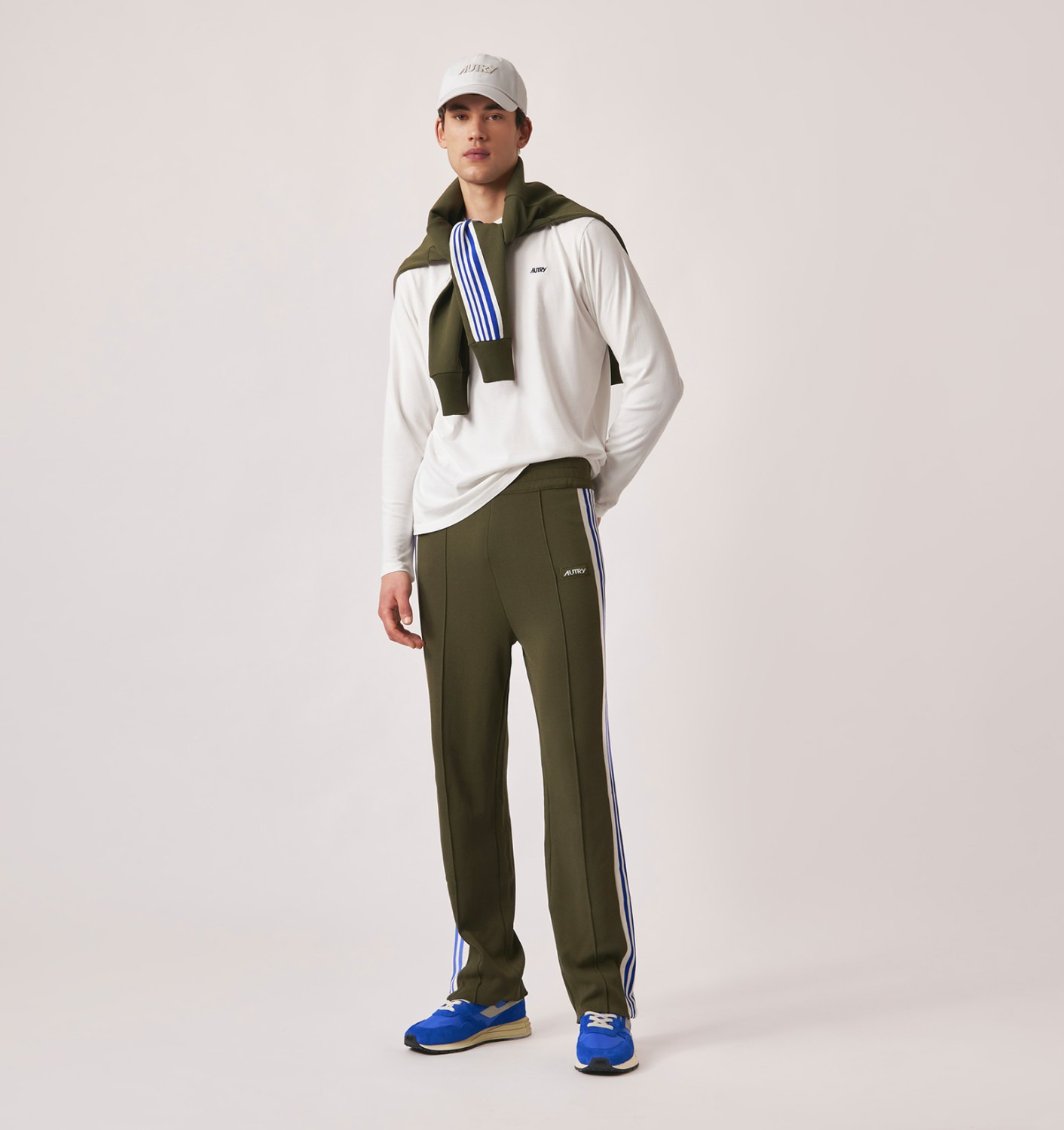 KNITTED TENNIS VISCOSE JOGGERS MAN - 2