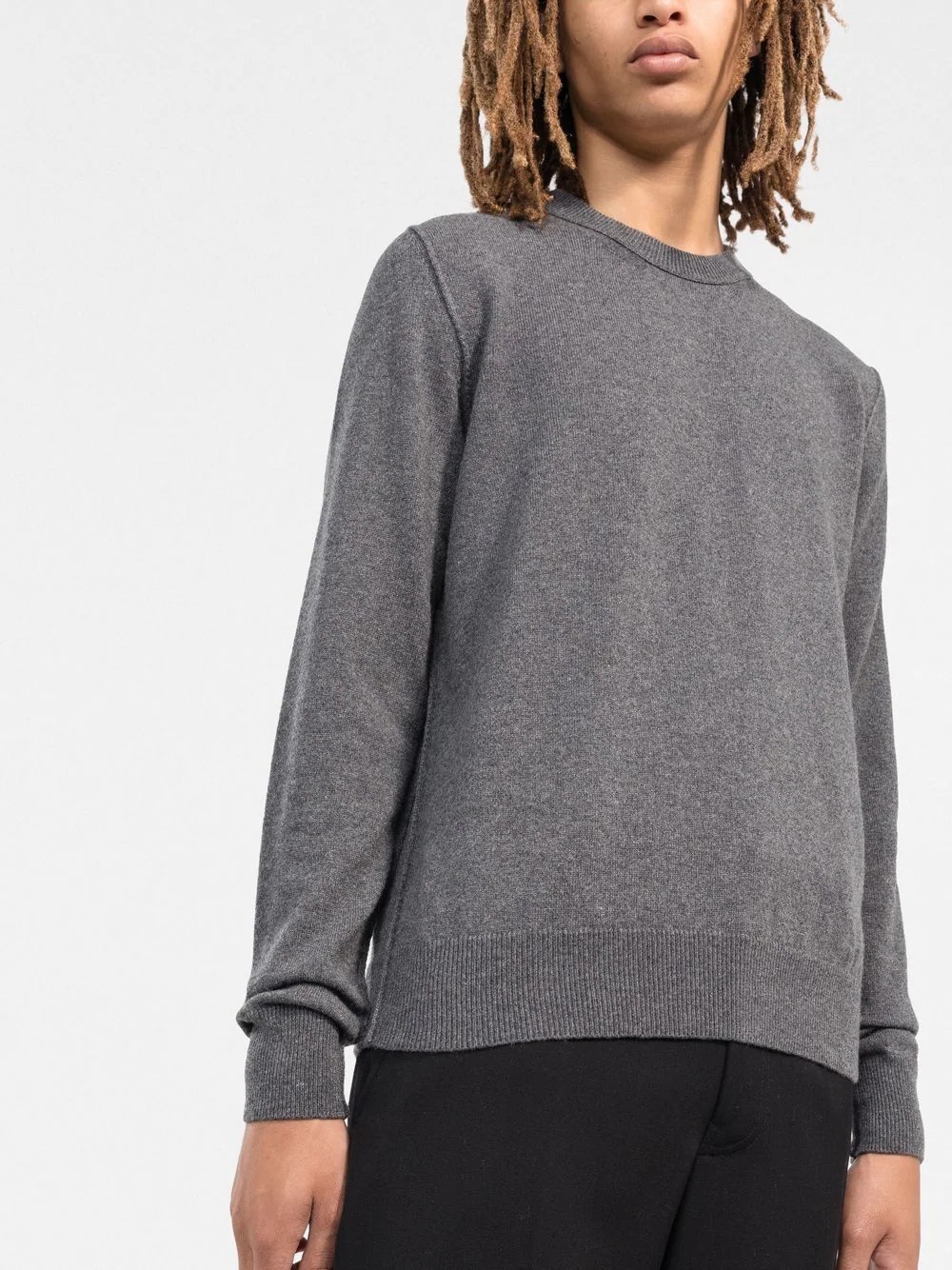 cashmere crew-neck jumper - 3