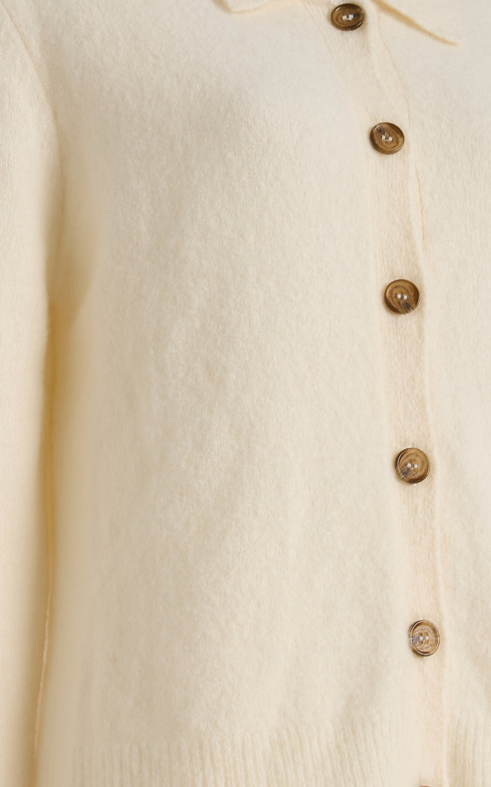Murphy Wool-Cashmere Cardigan ivory - 5
