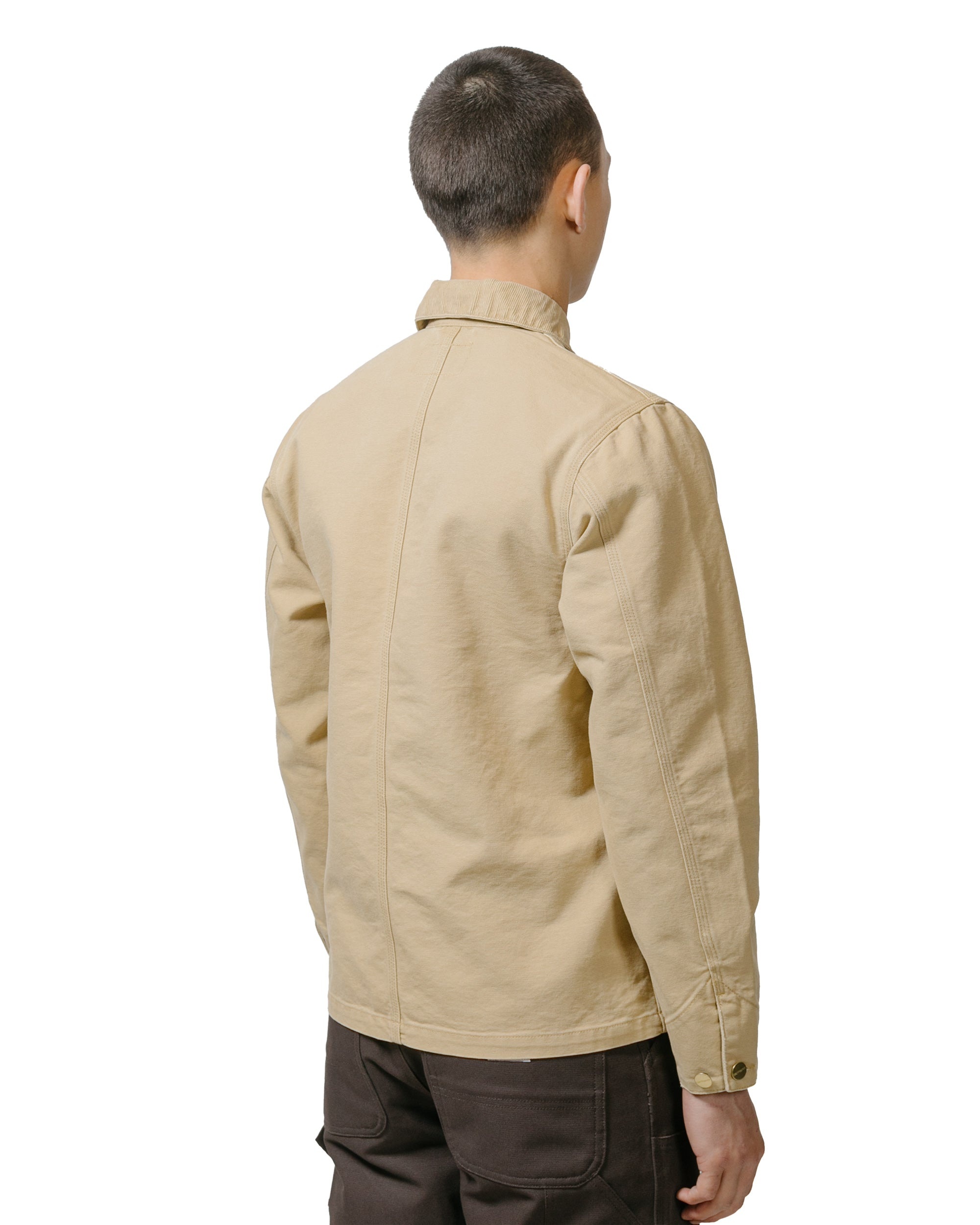 Carhartt W.I.P. Michigan Coat Canvas Bourbon/Bourbon Aged Canvas - 3