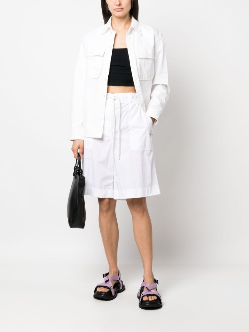 Moncler knee-length drawstring shorts outlook