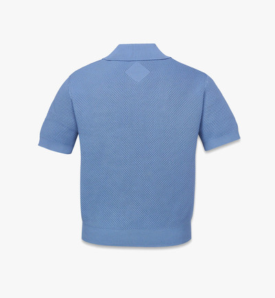 MCM Logo Patch Knit Polo outlook