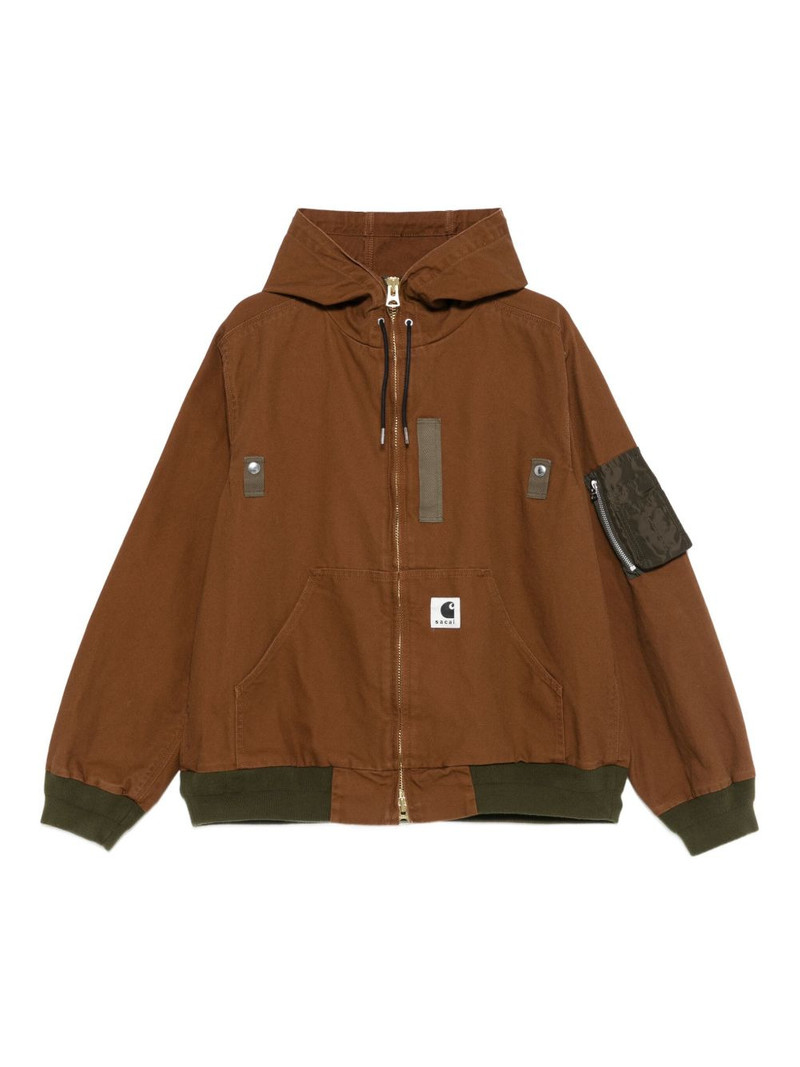 zip-up hooded bomber jacket 1