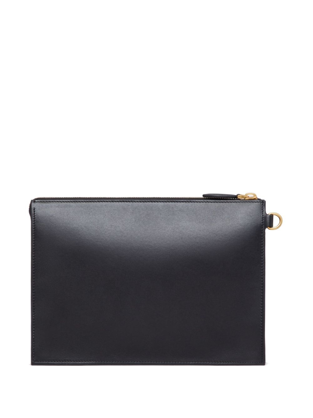 HANDLE FLAT POUCH   VALENTINO GARAVANI  IDENTITY VITELLO  BR - 2