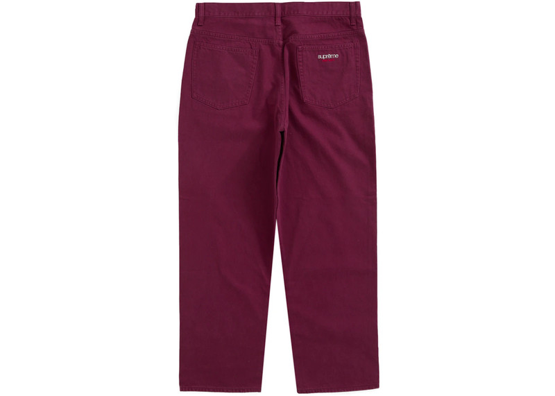 Supreme Supreme Baggy Jean Plum outlook