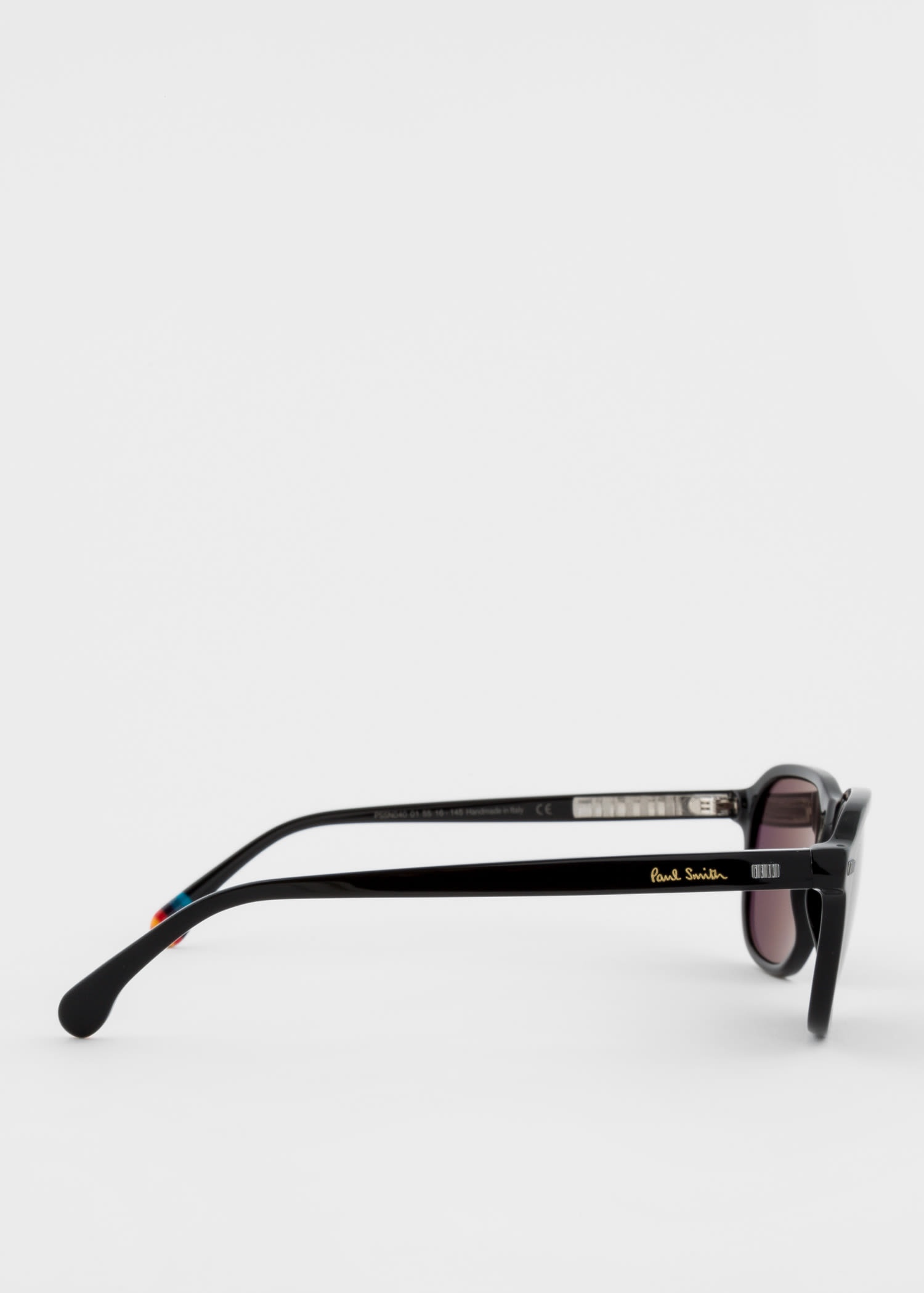 Black 'Duke' Sunglasses - 5