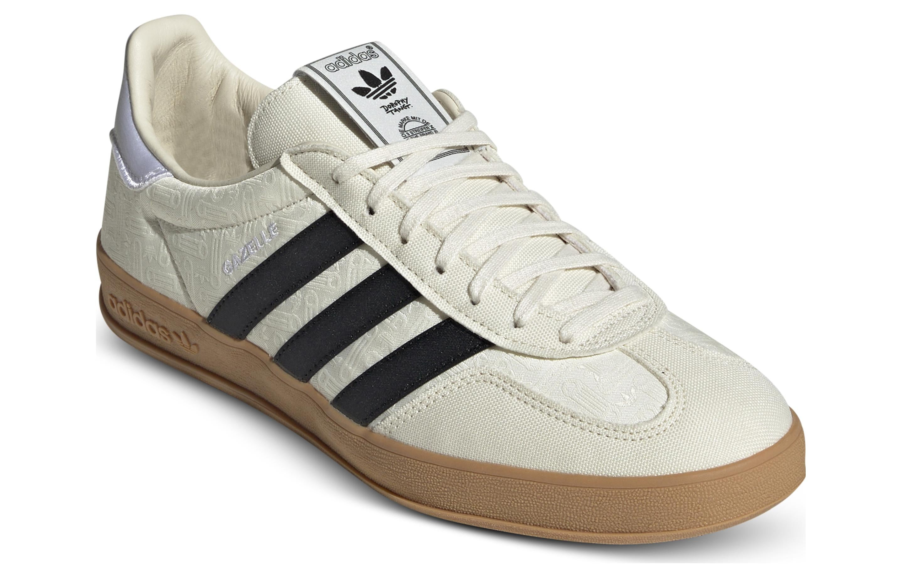 adidas Originals Gazelle Shoes 'Cream White Black Sand' IG3677 - 3