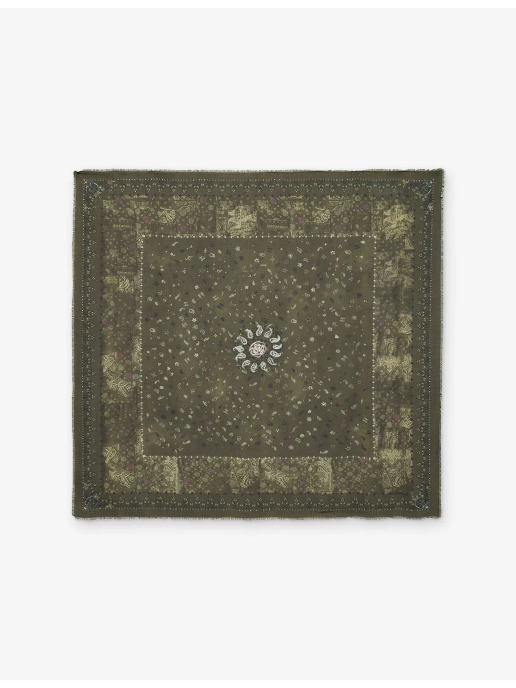 Keryy Vintage Printed Modal scarf - 1