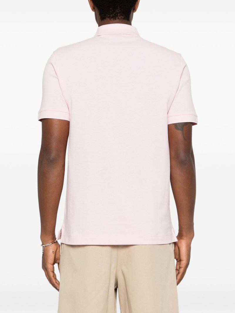 logo-embroidered polo shirt 4