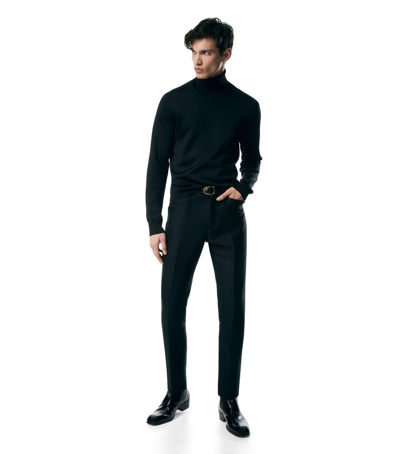 TOM FORD TECHNO GABARDINE ATTICUS WESTERN POCKET TROUSER outlook